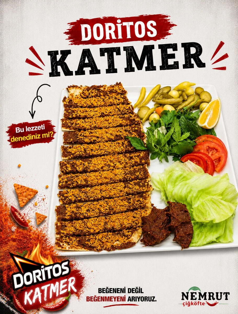 Doritos Katmer sunumu